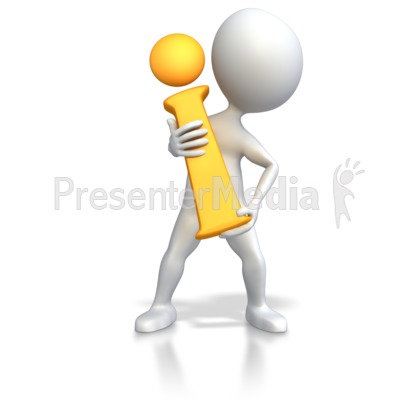 Stick Figure Holding Information I   3d Figures   Great Clipart For
