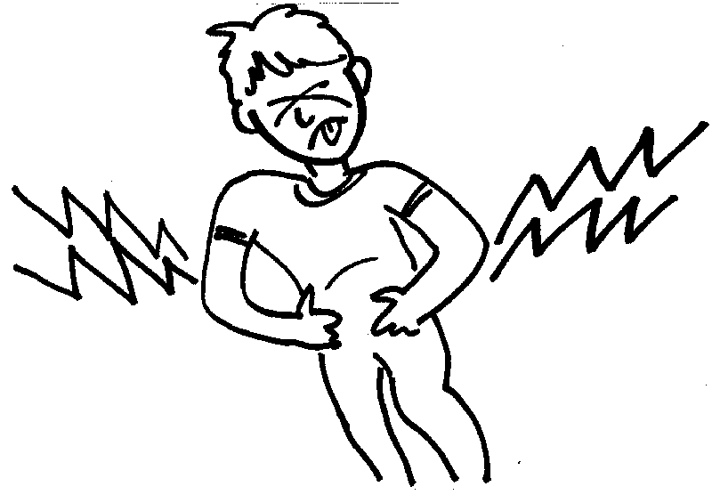 Stomach Pain Clipart Hurts Picture