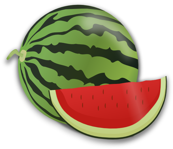 Water Melon Clip Art At Clker Com   Vector Clip Art Online Royalty    