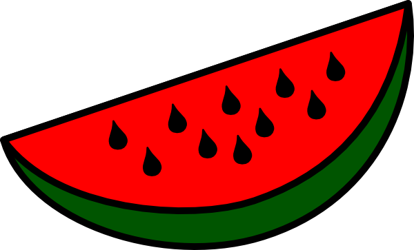 Watermelon Wedge Clip Art At Clker Com   Vector Clip Art Online