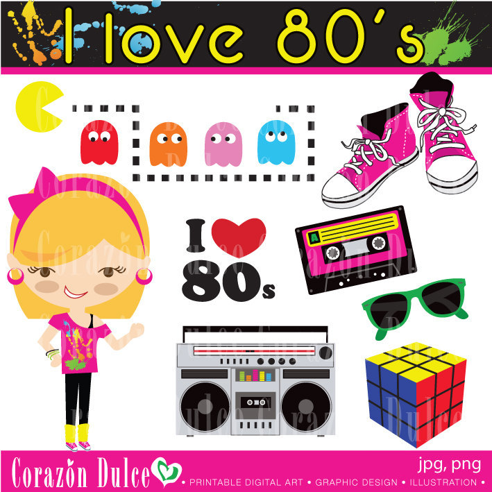 Back   Gallery For   80 S Clip Art