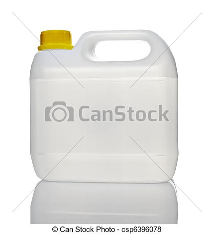 Gallon Of Water Clipart Stock Photo   White Gallon