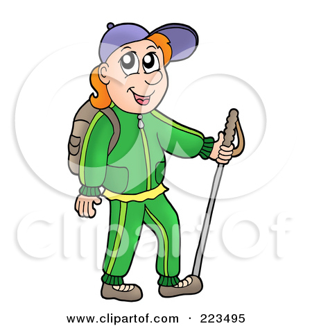 Girls Hiking Clipart   Cliparthut   Free Clipart