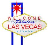Las Vegas Sign   Royalty Free Clip Art