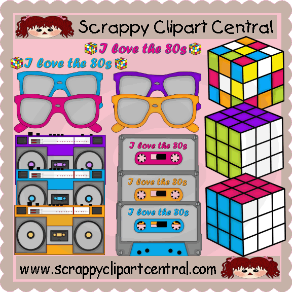New Clipart Collections   Scrappy Clipart Central