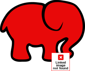 Red Elephant Clip Art At Clker Com   Vector Clip Art Online Royalty