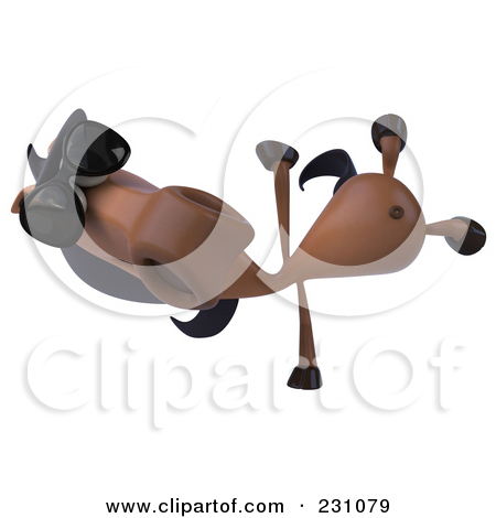Royalty Free  Rf  Clipart Illustration Of A 3d Charlie Horse Character