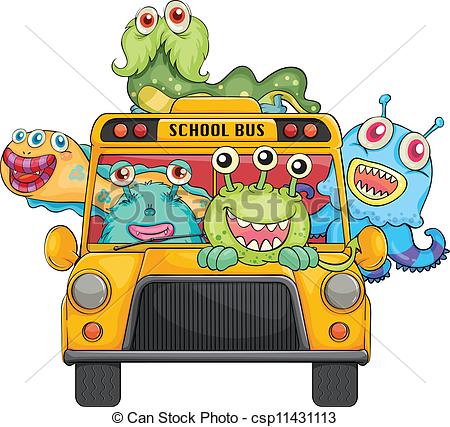 School Monster Clipart   Clipart Panda   Free Clipart Images