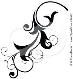 Scrollwork On Pinterest   Swirls Fake Tattoos And Decorative Accents