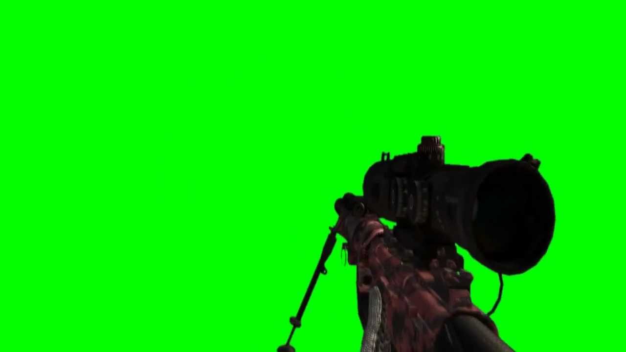 Sniper Quickscoping Green Screen   Youtube