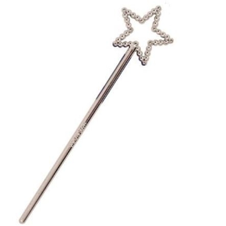 Sparkly Princess Fairy Wand Size 16 5cm Approx