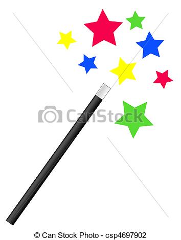 Sparkly Wand Clipart