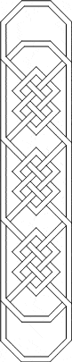 Vertical Celtic Knotwork Borders And Dividers Clip Art Pictures