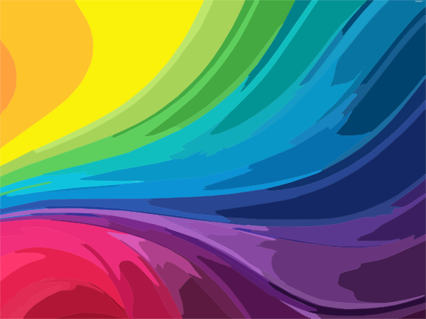 Abstract Rainbow Background Clip Art At Clker Com   Vector Clip Art