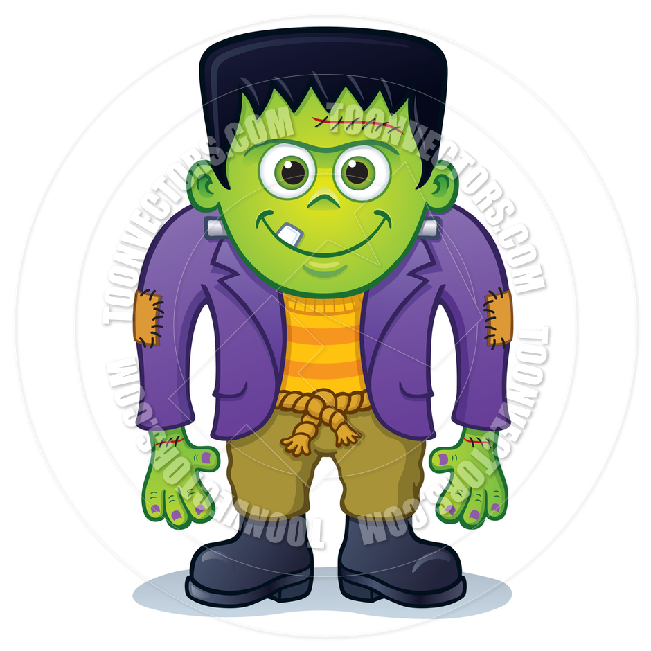 Cute Frankenstein Monster By Rodsavely   Toon Vectors Eps  135759