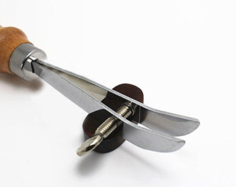 Hardback Sideline Indentation Manual Diy Clip Bovine Leather Art Tools