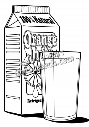 Orange Illustration Juice Clip Art Drink Orange Juice Black