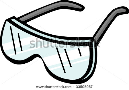 Safety Goggles Stock Vector 33505957   Shutterstock