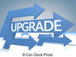 Stock Art  1731 Upgrade Illustration Graphics And Vector Eps Clip Art