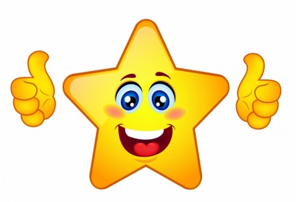 Thumbs Up Star Free Vector In Adobe Illustrator Ai    Ai