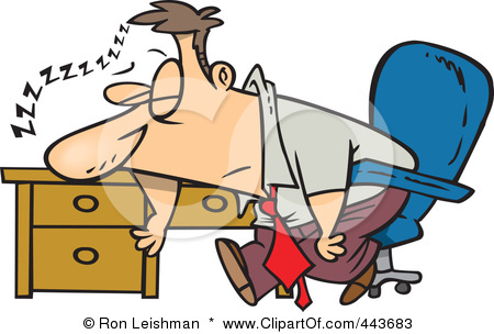 Wow   443683 Royalty Free Rf Clip Art Illustration Of A Cartoon Tired