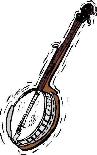 Banjo Clip Art Gif   Gifs Animados Banjo 311369