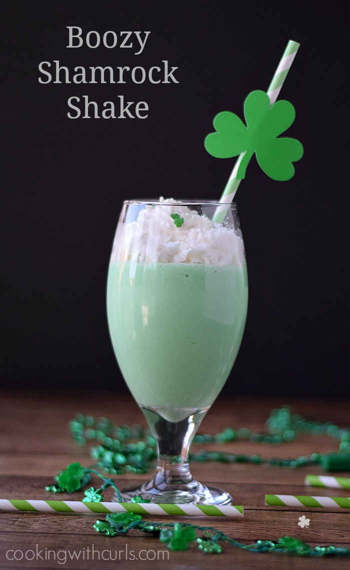 Boozy Shamrock Shake For Adults And Perfect For St  Patricks Day    