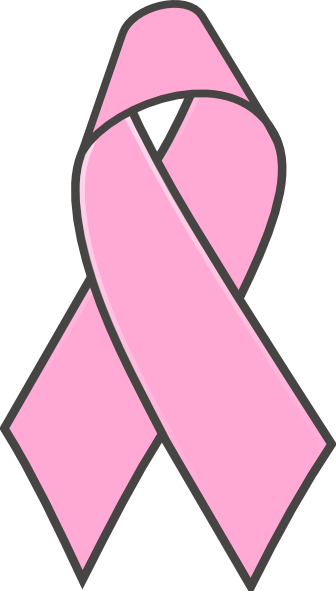 Breast Cancer Ribbon 2 Clip Art At Clker Com   Vector Clip Art Online
