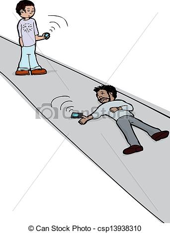 Dead Man Clipart Looking At Dead Man With Phone