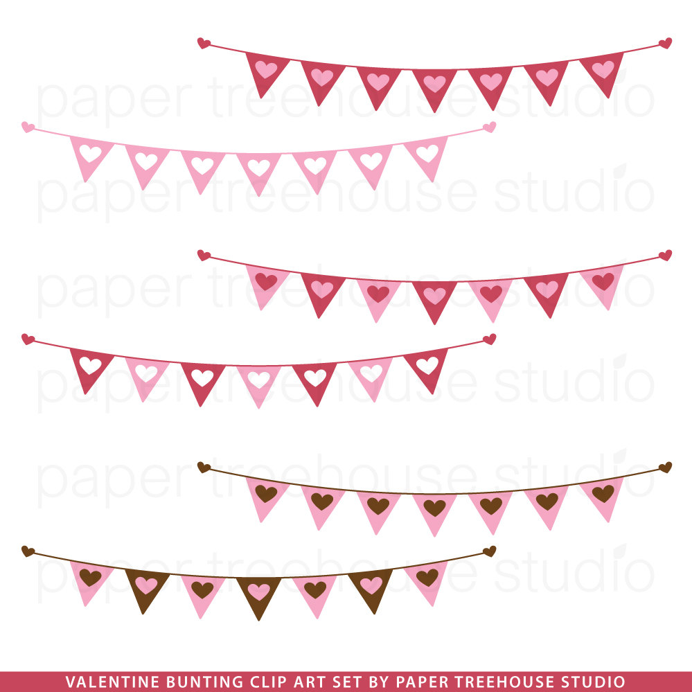 December Anniversary Clipart Valentine Clip Art   Heart Banner Clip