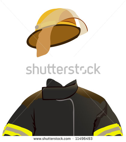 Fireman Uniform   Invisible Man Series Stock Photo 11496493