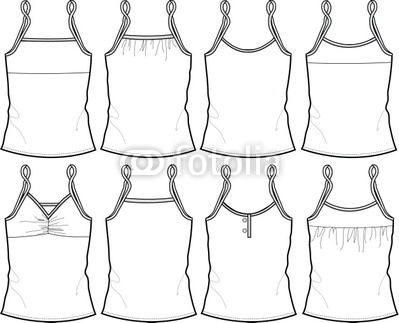 Lady Vest Template Stock Image And Royalty Free Vector Files On