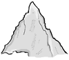 Matterhorn Summit Clipart