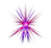 Pink Purple Starburst Abstract   Royalty Free Clip Art