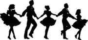 Square Dance Silhouette Clip Art Quotes