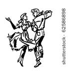 Square Dance Vector   Download 604 Silhouettes  Page 1