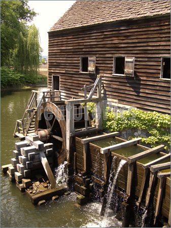 Water Mill From Colonial Times Picture  Photo To Download At