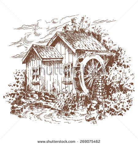 Water Mill Stock Photos Images   Pictures   Shutterstock