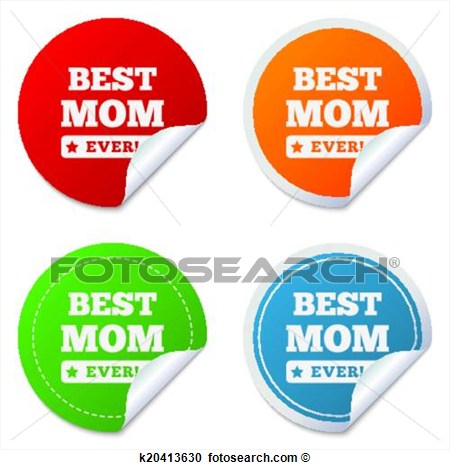 Best Mom Ever Sign Icon  Award Symbol  View Large Clip Art Graphic