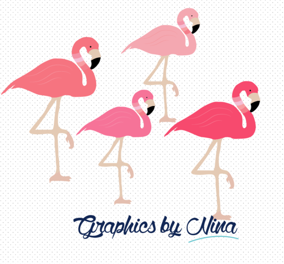 Cute Flamingo Clipart