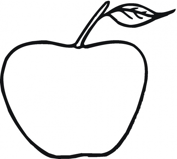 Fall Apples Coloring Pages Apple 19 Coloring Page Gif
