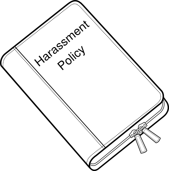Harassment Policy Book Clip Art At Clker Com   Vector Clip Art Online