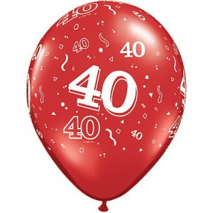 Here Are Some Random Thoughts On The Occasion Of My 40th Birthday 