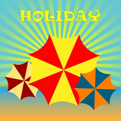 Holiday Umbrella   Illustrator And Vector Graphics   Pinterest