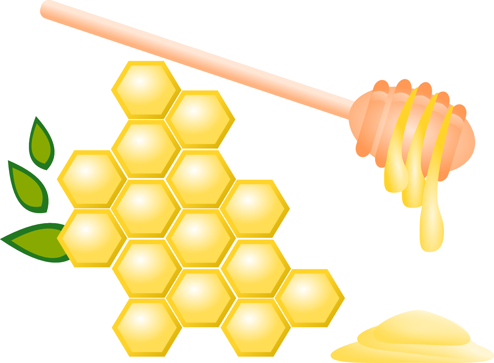 Honeycomb And Dipper   Vector Graphics   Pinterest