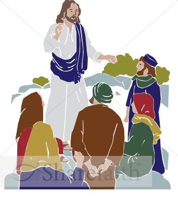 Jesus Teaching Clip Art