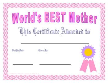 Moms Certificate Th