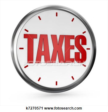 Paying Taxes Clipart