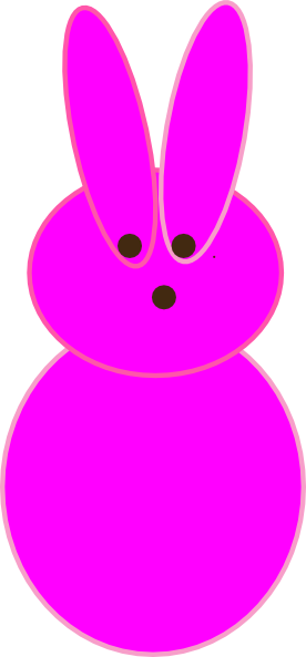 Pink Peep Clip Art   Vector Clip Art Online Royalty Free   Public