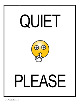 Quiet Please Sign   Clip Art Gallery